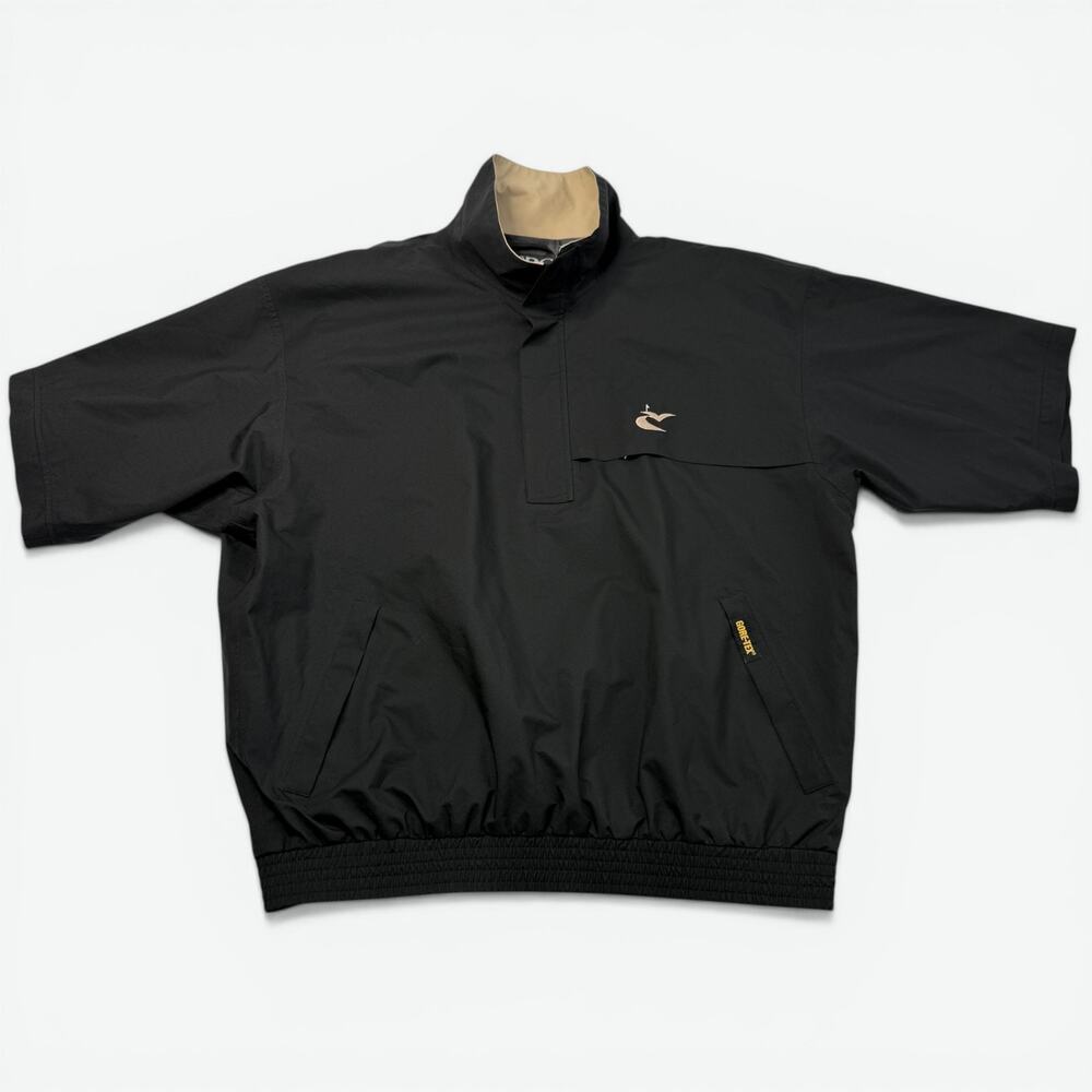VTG Zero Restriction 1/2 Zip Windbreaker Mens XL Gore Tex USA Golf Jacket